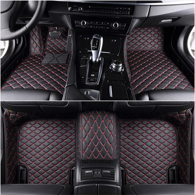 Custom 5 Seat car floor mats for renault Megane CC Latitude Laguna Captur all models car mats auto accessories