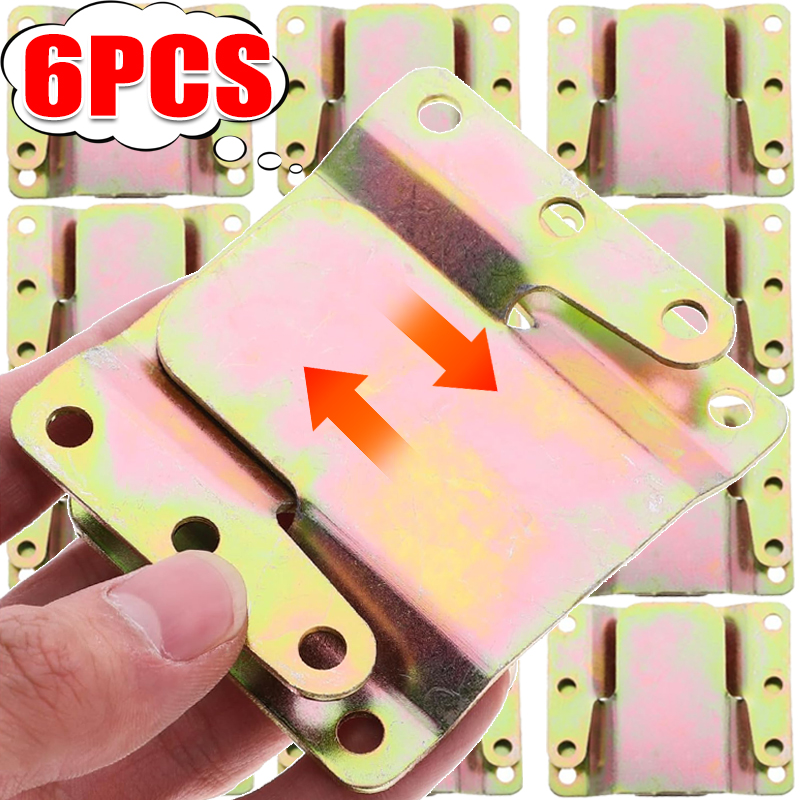 Universele metalen connectoren Inbouw fotolijst Sectionele in elkaar grijpende meubelbeugels Bankconnector Banklinker