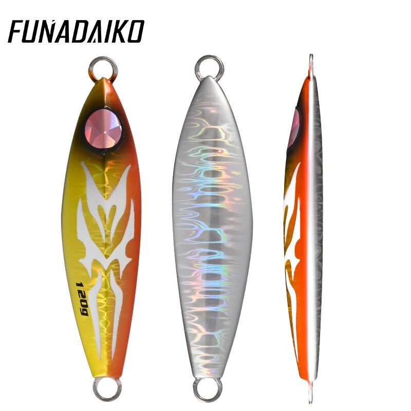 Funadaiko isca keinotekoinen lumo jigi jiggaus uistin kalastusjigi 120g 150g 200g 300g uistin hidas jigi koukuilla kalastusvälineet