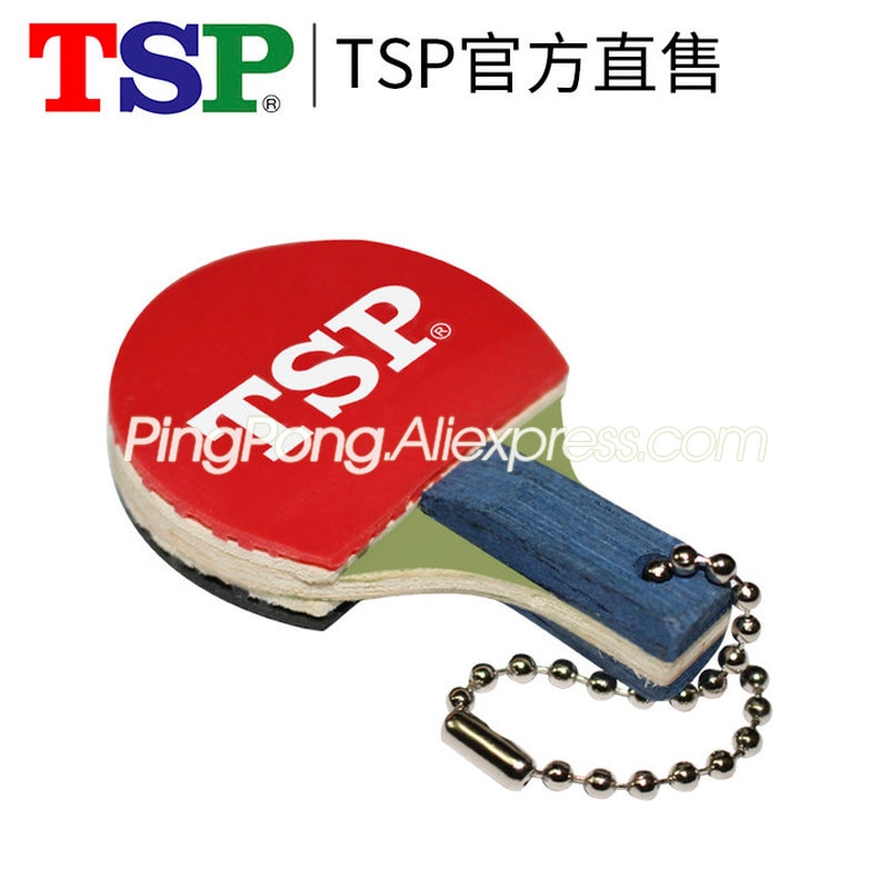 2 Pcs Tsp Mini Tafeltennis Racket Sleutelhanger Leuke Hanger Grappige Ping Pong Collection