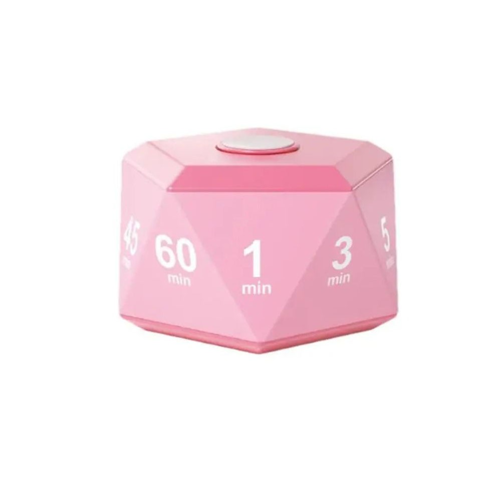 Easy To Use Overturn Timing Countdown Timer Accurate Self-discipline Time Management Alarm Clock Instant Visual Timer Study: Gold