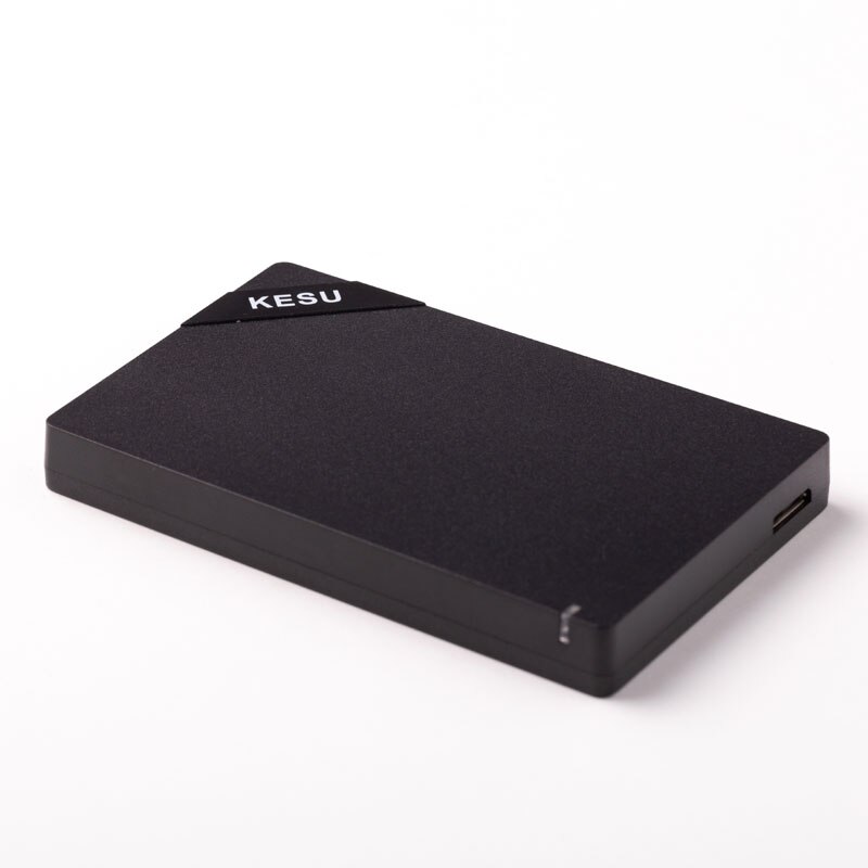 KESU HDD 2.5" External Hard Drive 80GB120GB160GB250GB/320gb/500G/1tb Hard Disk hd externo disco duro externo Hard Drive USB3.0: Black / 750GB