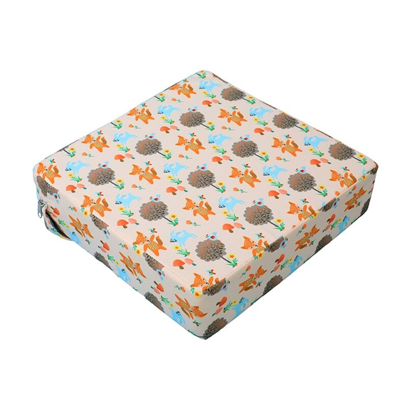 Portable High Chair Pad Booster Travel Dining Room Adjustable Detachable Washable Thicken Sponge Seat Cushion for Toddler L4MC: Black