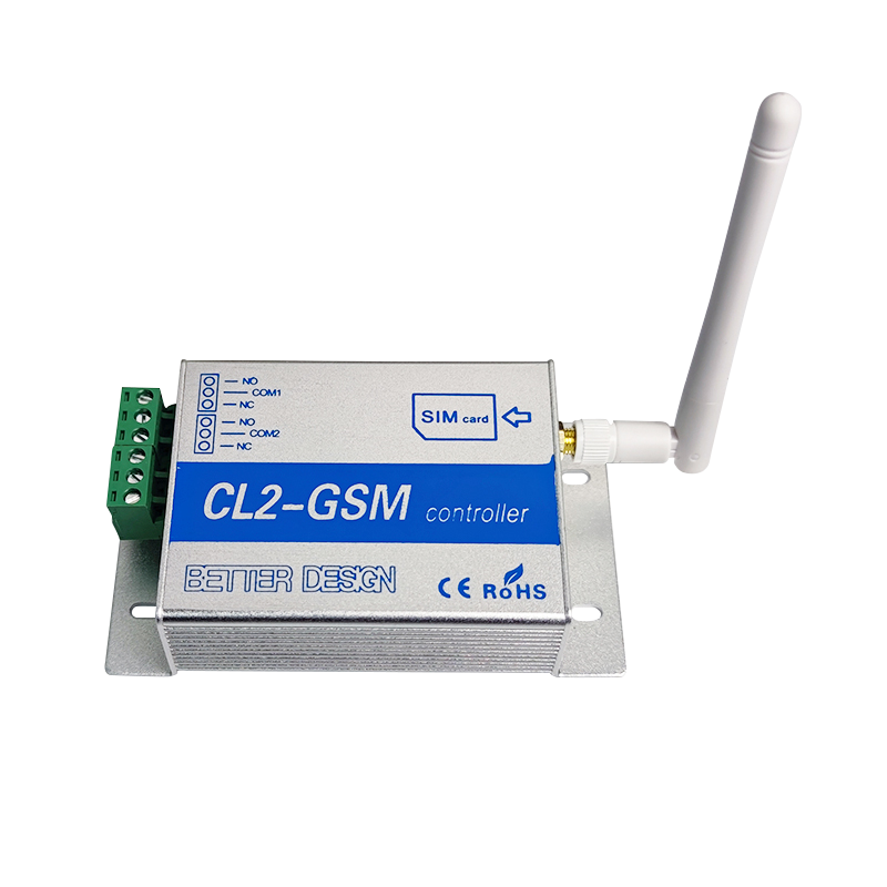 Interruptor de control remoto inteligente GSM SMS, CL2-GSM, salida de relé de 2 vías para abridor de puerta corredera oscilante