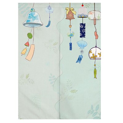 Japanse Windgong Deur Gordijn Partitie Gordijn Keuken En Badkamer Decoratieve Half Gordijn Feng Shui Gordijn Noren: 05 / 85x150cm