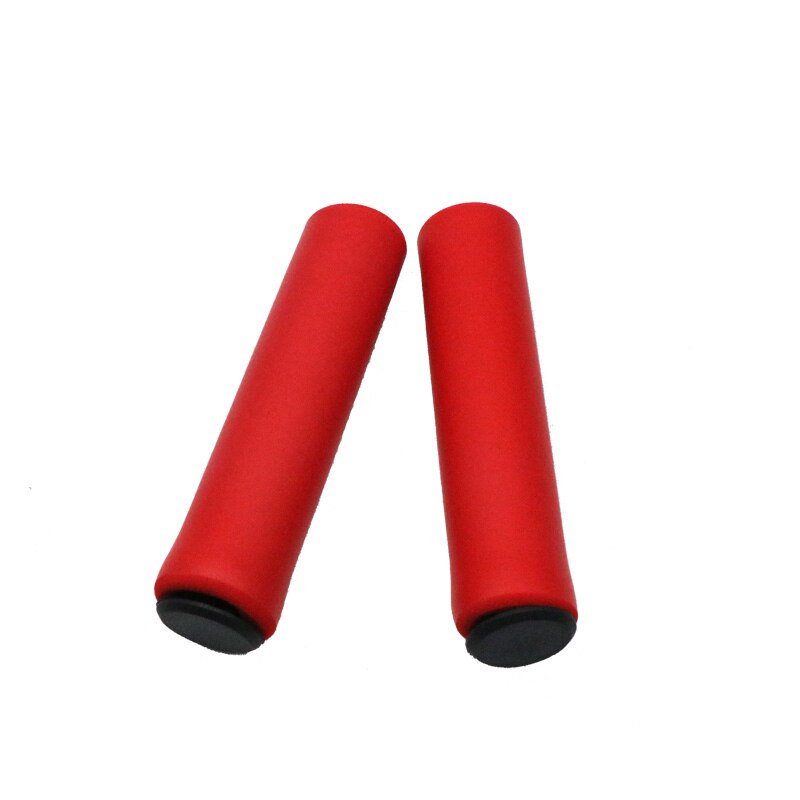 Empuñaduras de silicona para manillar de bicicleta de montaña, esponja suave, amortiguadora de deslizamiento, amortiguadores de Ciclismo de Carretera para patinete