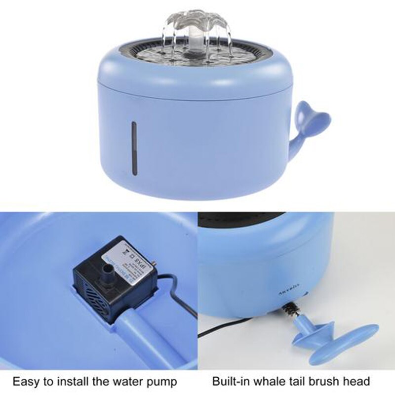 Automatic Drinking Water Fountain Pet Supplies Drinking Bowl with Infrared Motion Pet Water Filter Dispenser Cat Water Fountain