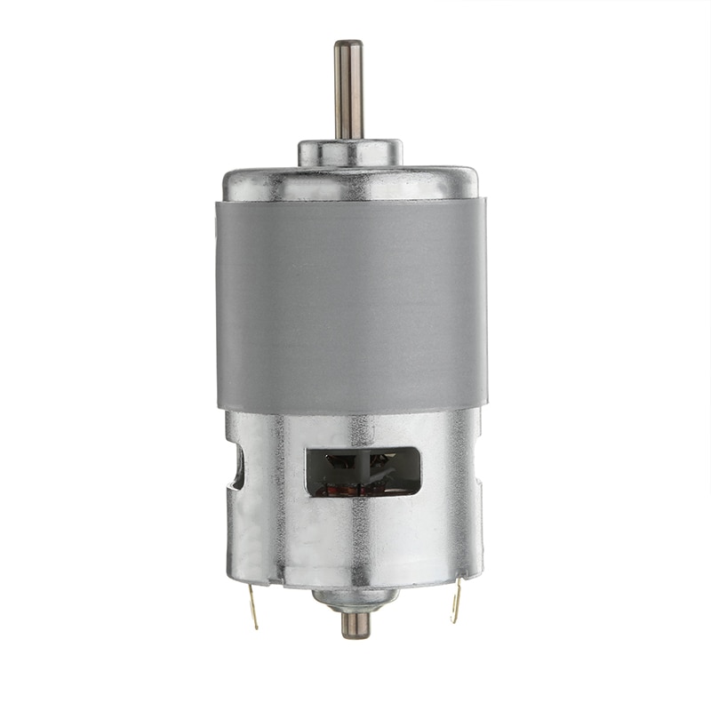775 DC Motor DC 12V-24V Max 35000 RPM Ball Bearing Large Torque High Power Low Noise Gear Motor Electronic Component Motor