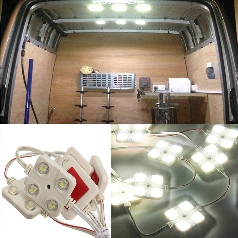 12/20/40Leds 5730 12V LED Modules Interior Lights Kit For Trailer Lorries Sprinter Ducato Transit Waterproof Van Proof Lighting