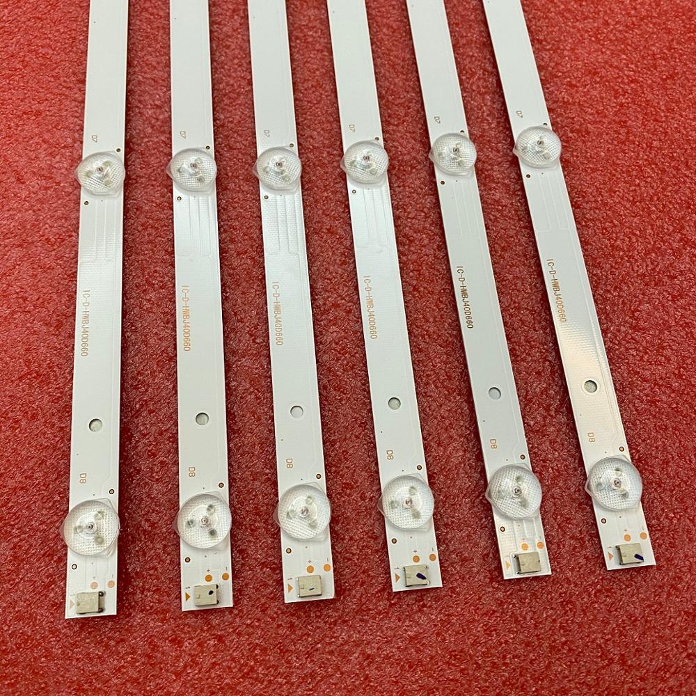 Tira de LED para Panasonic TC40DS600H TX-40DS400E TX40ES400E TC-40DS600X TC40DS600 TX-40ES400B TX-40ES500B TX-40FS503B TX-40ESW504B