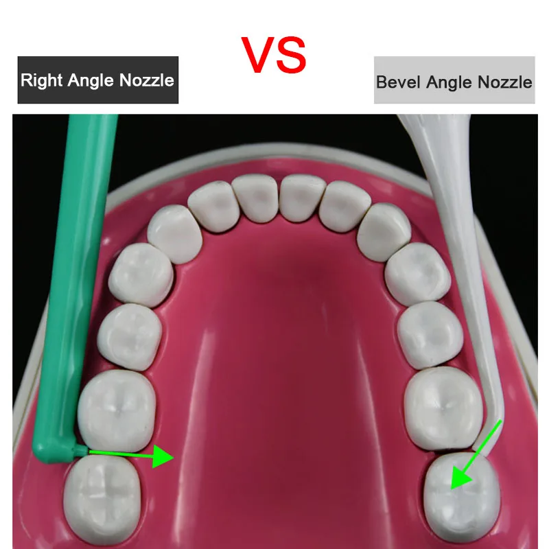 grifo irrigador Oral limpiador de dientes portátil hilo Dental de agua presión ajustable recogedor de agua Jet hilo dental sin necesidad de carga