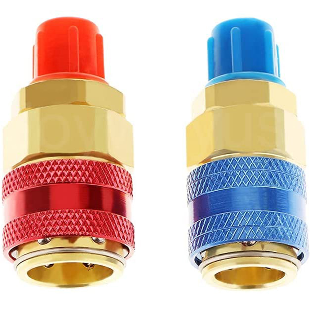 R134A niedrig hoch Auto Auto Schnellkupplung Stecker Durcheinander Adapter Auto Klimaanlage Kältemittel Einstellbare AC vielfältig Messgerät: verrotten
