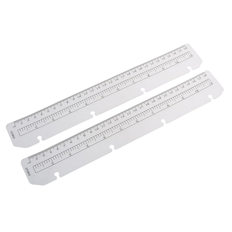 2pcs Rulers A4 A5 A6 B5 Planner For Spiral Noteboo... – Vicedeal