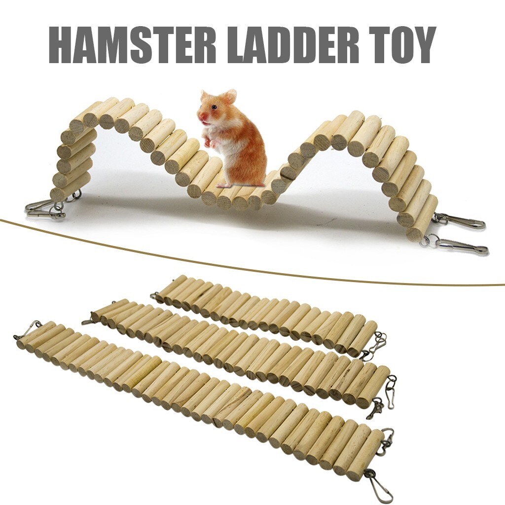 Hamster Cage Habitat Toy Wooden Bridge Hamster Supplies Wooden Bridge Toy For Pet hamster Wooden Bridge Hamster#0705LJC