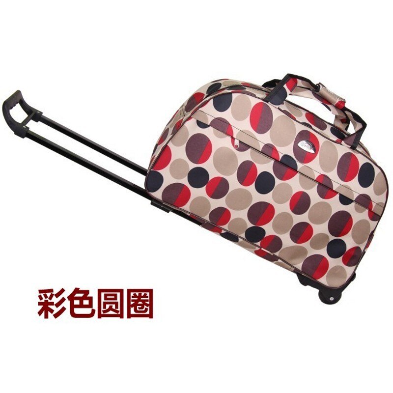 Rolling Suitcase Waterproof air Bag Lady Style Thickening Rolling Suitcase Trolley Luggage Case Travel Luggage With Wheels: design 7