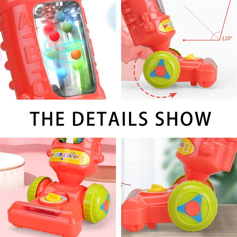 1 unidad aspiradora juguetes de limpieza para niños juguete para juego de imitación Casa de Juego Mini simulación de electrodomésticos Juguetes