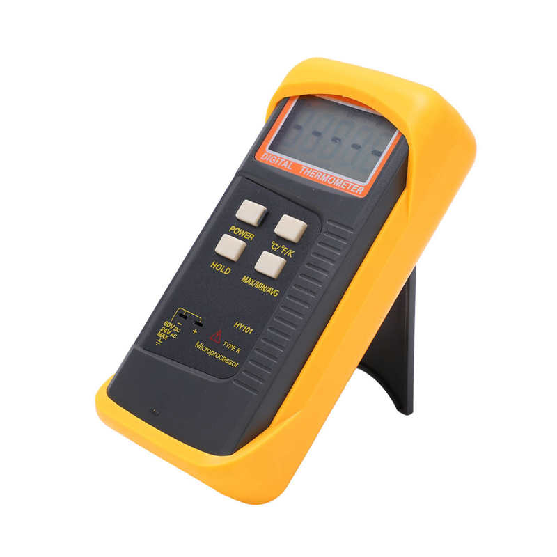 Voltcraft – temperatuurmeter – bereik -200 – 1372 °C – met sensor – sensortype K, J – model: PL