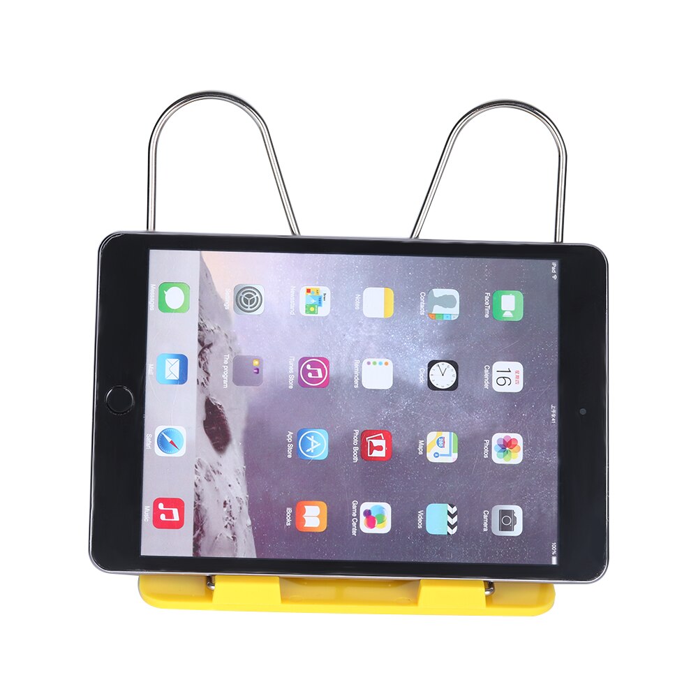 1pc Portable Foldable Reading Adjustable Angle Reading Book Stand Document Holder Bookends Book Organizer