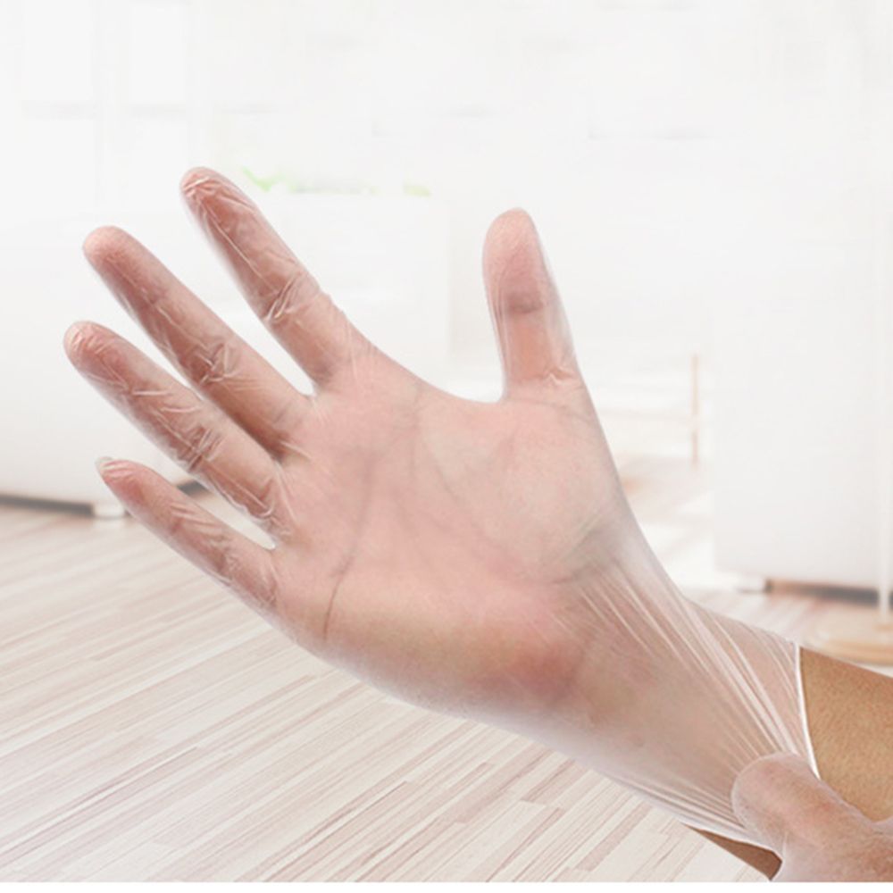 10 Pairs Powder Free Disposable Kitchen Beauty Lab Gloves Latex Vinyl Or Nitrile Multi Purpose