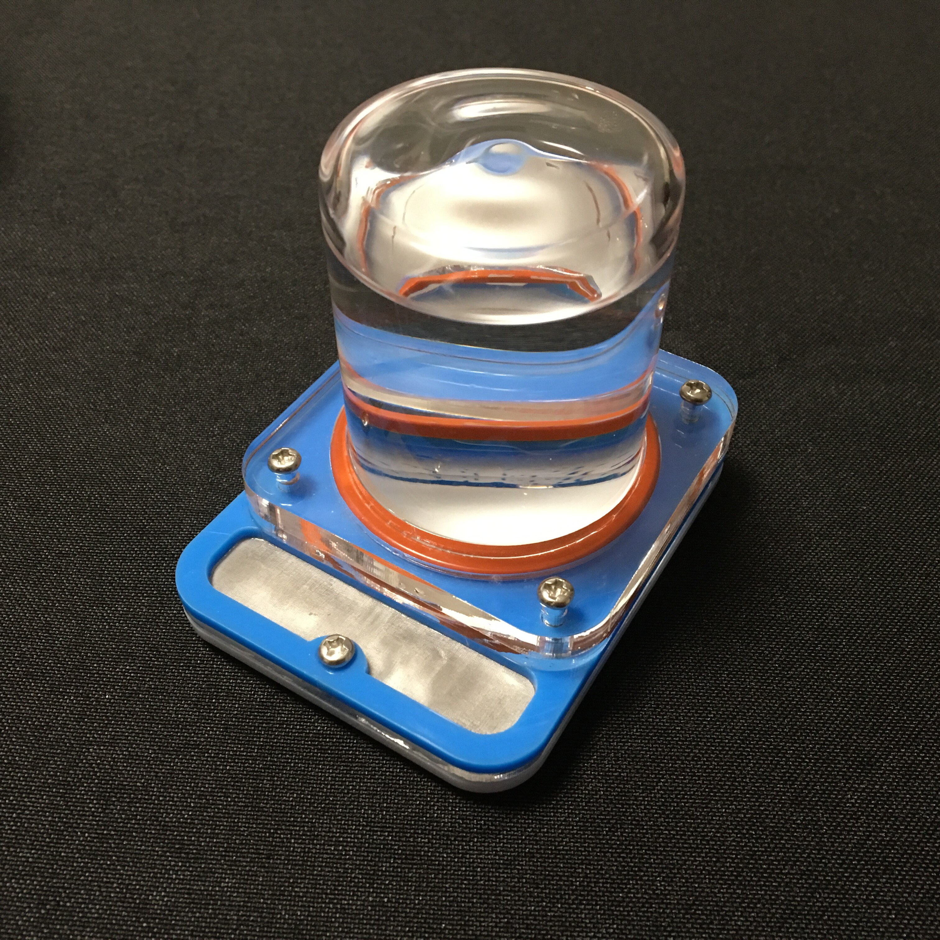 60 or120 ML ant farm water feeder,water feeding area for ant nest ,ant farm acryl or insect nests villa pet mania for house ants: blue / H 6cm(60mL)