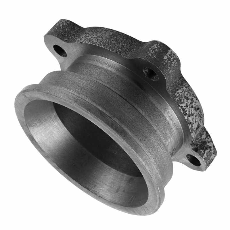 Adaptateur de bride d'échappement v-band, tuyau de descente, 4 trous pour 2,5 à 3 pouces, universel, accessoire automobile