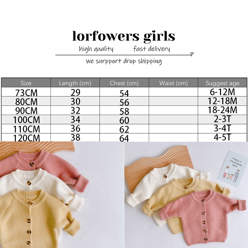 Hiver enfants tricot chandails coréenne tout-match de couleur unie pull bébé filles garçons Cardigan pull veste Bebe manteau