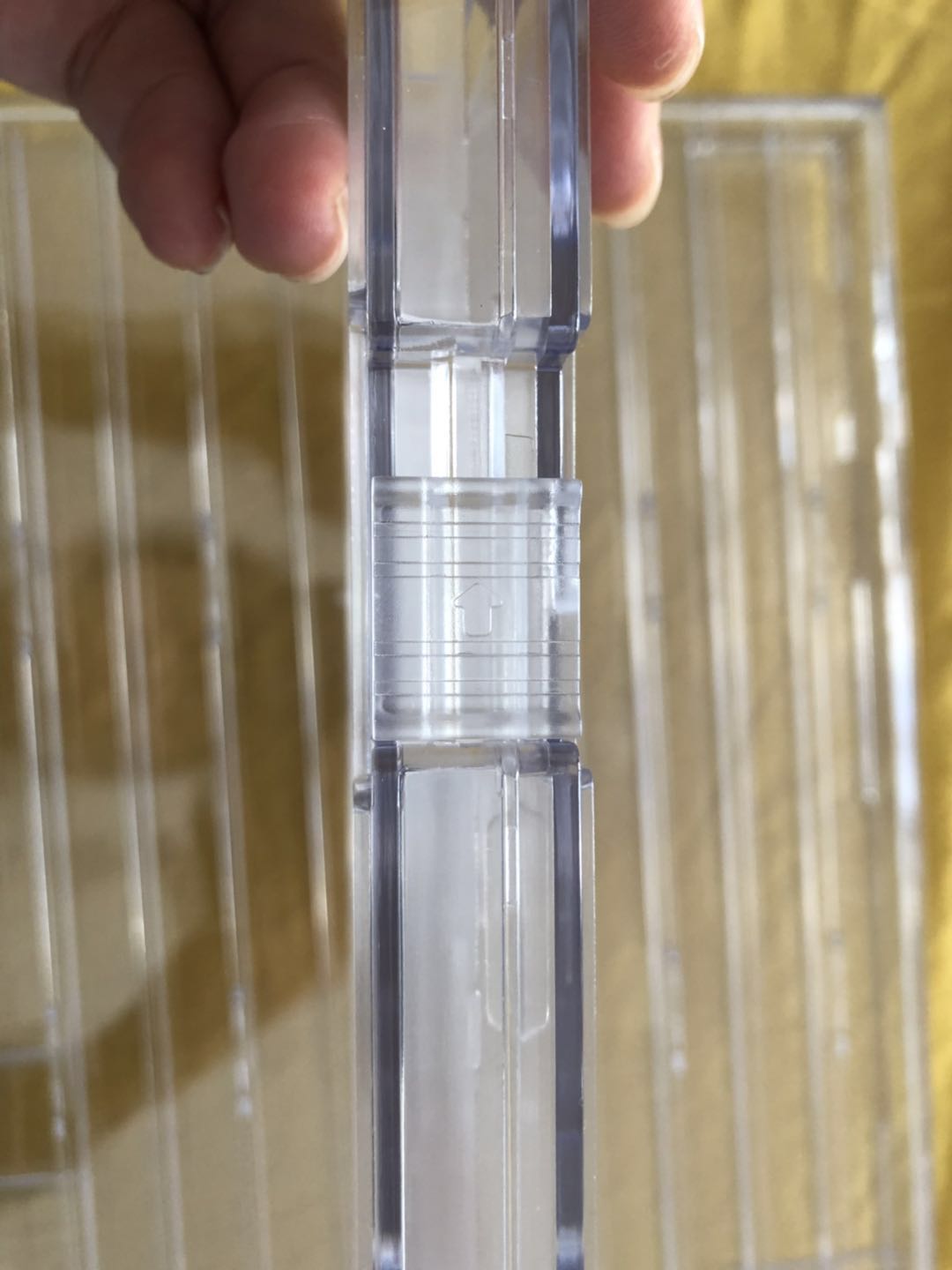 keycap storage box for Cherry DSA SA Transparent plastic keycap storage box Mechanical keyboard keycap storage box