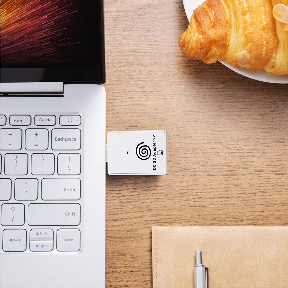 Electronic Machine Accessories for Sega Dreamcast SD Card Reader TF Card Adapter+CD with DreamShell Boot Loader