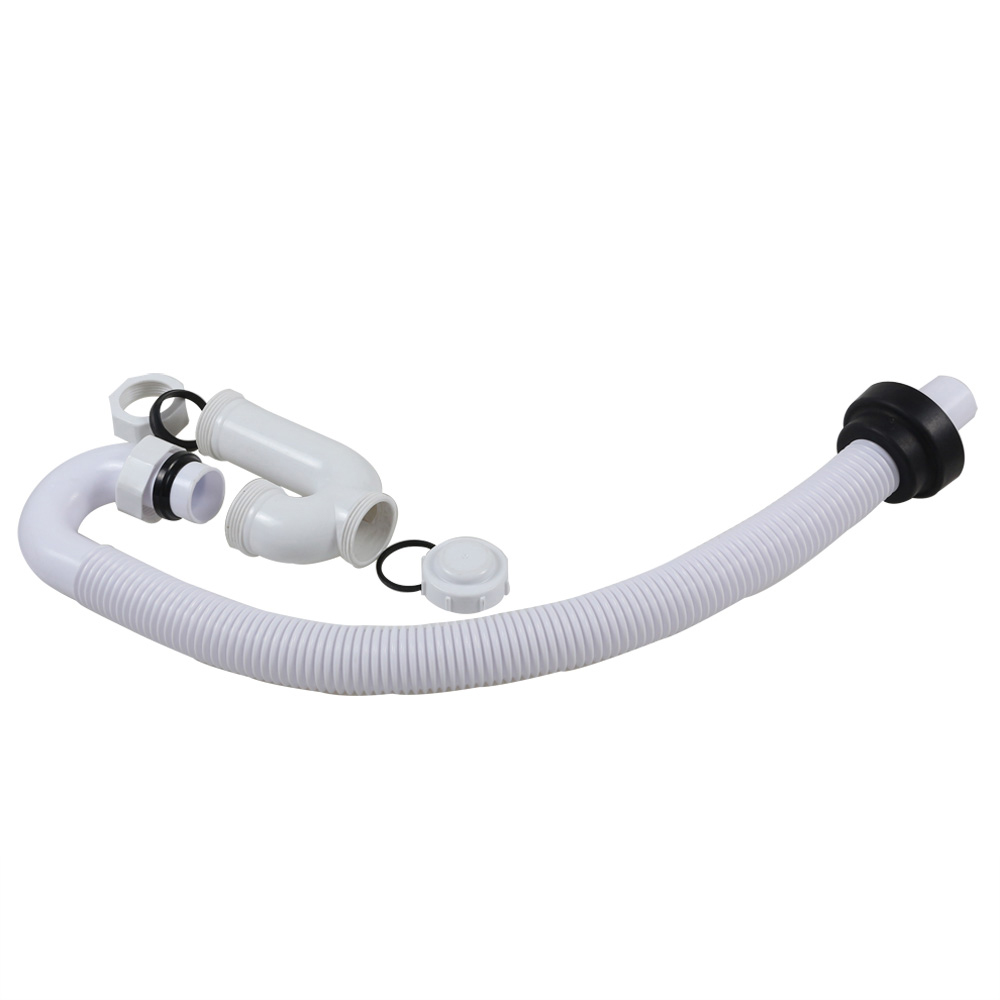 Basin Drain hose Kit bathroom or washing Bash Drainage system basin Drain waste pipe into the floor Sink Strainer Disposer
