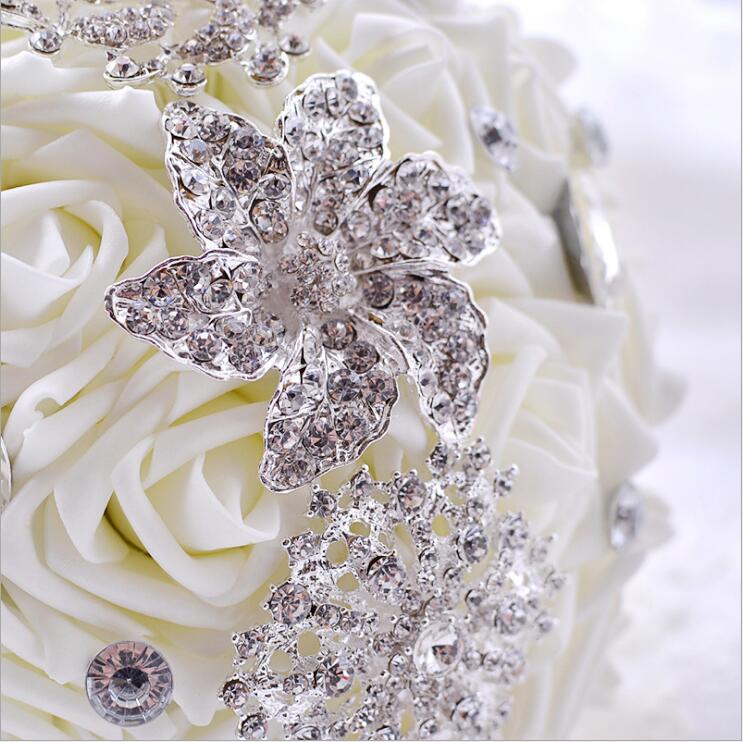 Bruidsboeket Bloemen Boeket Boeket Voor Bruiden Kunstbloem Bridal Bruidsboeketten D469