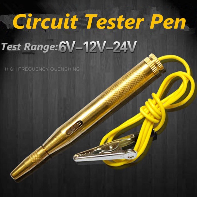 6V-24V Auto Circuit Tester Pen Universele Truck Outdoor Elektrische Spanning Veiligheid Dc Automotive Tools Detecteren Accessoires outdoor