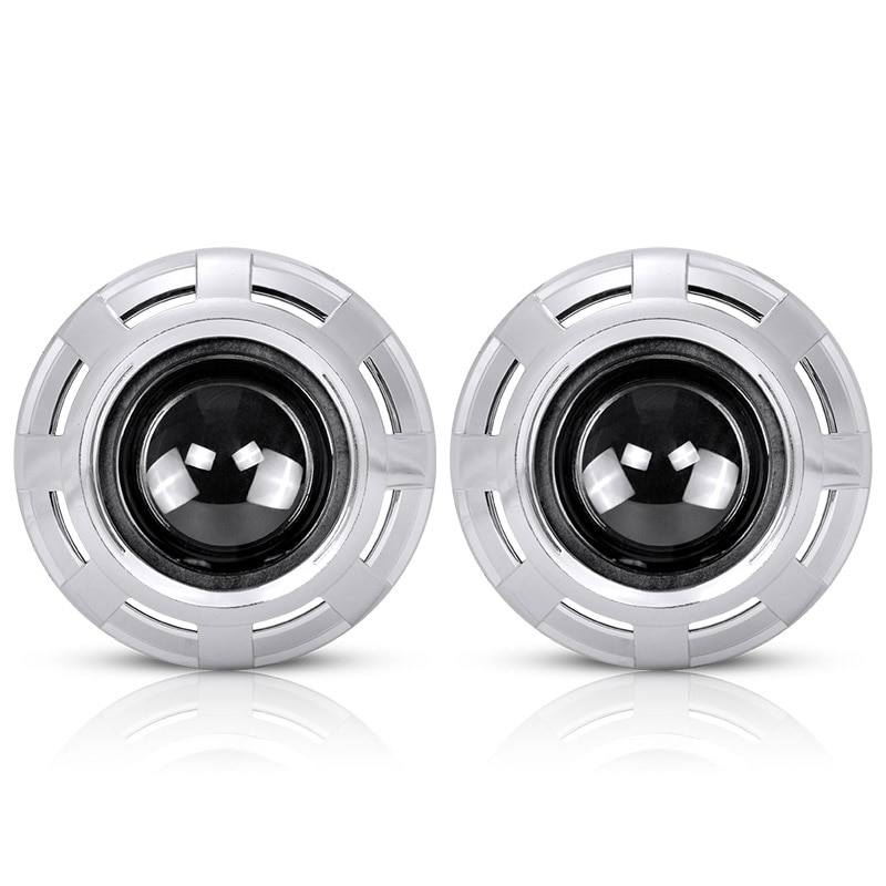 3.0 inch Projector Lens Mask Easy Install Projector Lens shroud for Q5 Hella 5 Bi-xenon hid Len LHD RHD Headlight Car Styling