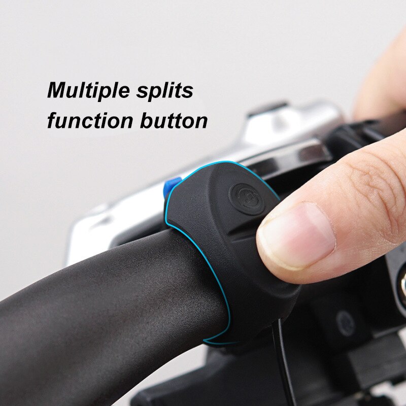 Fiets Elektrische Hoorn Usb Opladen Elektronische Fietsbel Elektrische Scooter Waterdicht 3 Geluid Modi Met Oplaadbare Batterij