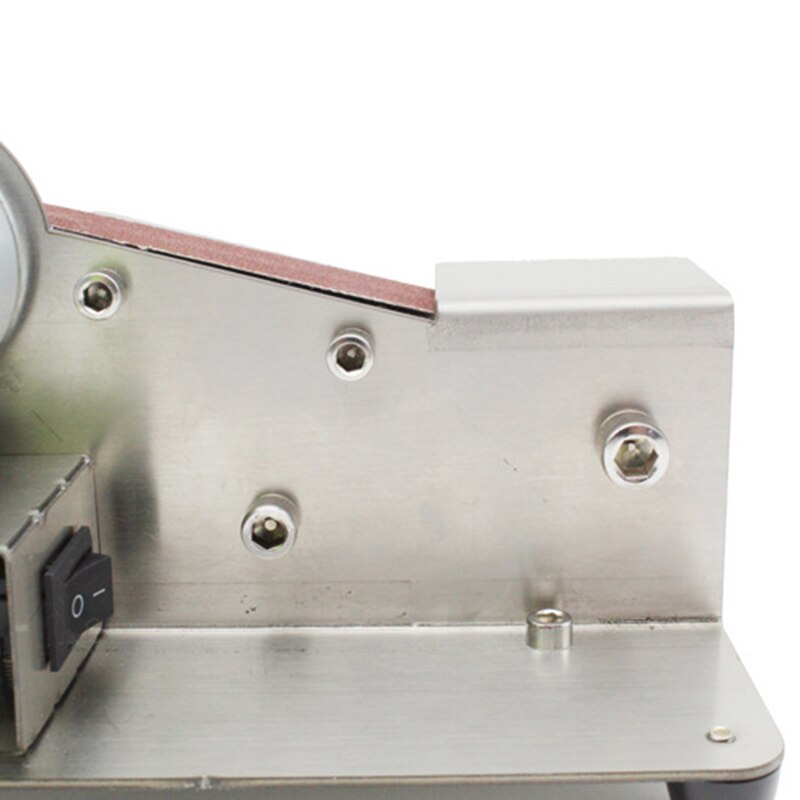 Sander Belt Machine 150W Electric Belt Sander Polishing Grinder Sander Grinding Tool Cutter Edges Sharpener