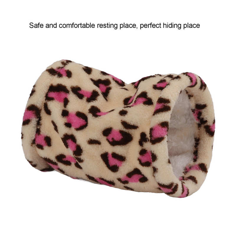 Hamster Tunnel Hamster Hideaway Toys Plush for Rats Syrian