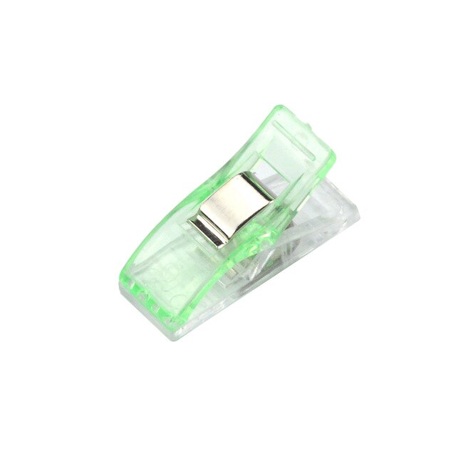 Clips de plástico multicolor para costura, pinzas de tela para Patchwork, artesanía, DIY colcha para el hogar, accesorios hechos a mano, herramientas de costura, 1/10 Uds.: D 10PCS