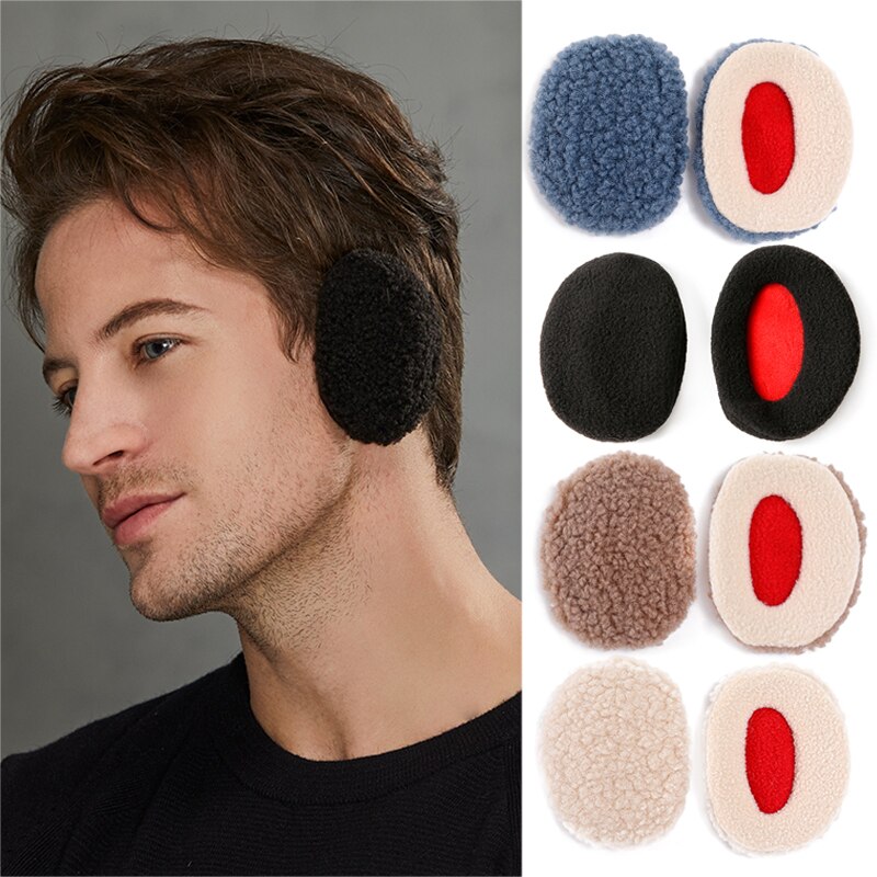 Hiver sans bande chauffe-oreilles cache-oreilles pliable couverture d'oreille pour adultes hommes femmes oreille protecteur cache-oreilles cache-oreilles couverture h-best