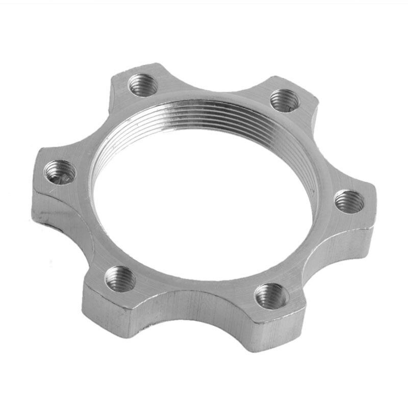 44mm/48mm vélo roue libre moyeu fileté disque frein à disque Rotor 6 boulon bride adaptateur plaquettes de frein accesorios