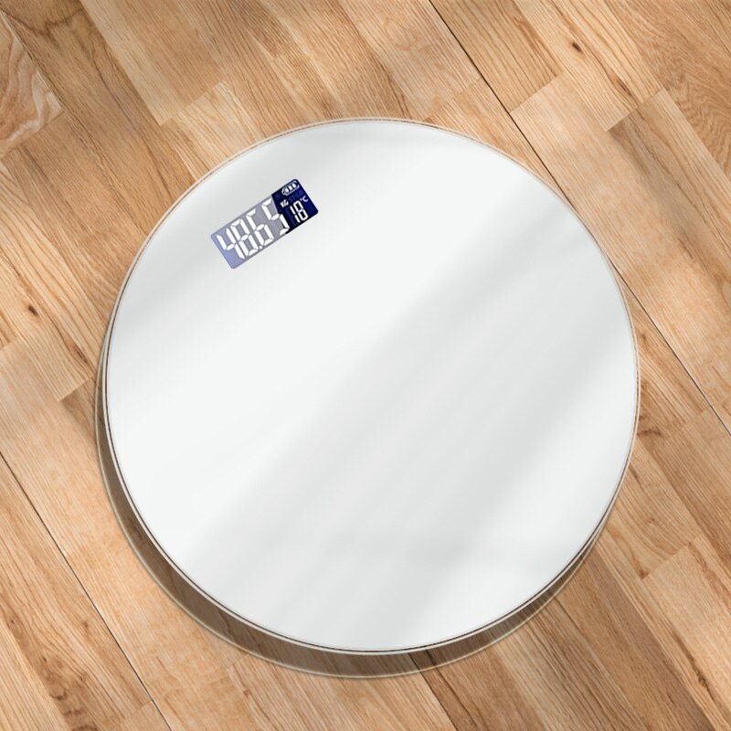 Weighing Machine Weight Scale Electronic Body Human Weight Scale Smart Personal Bascula Digital Corporal Bath Supplies DE50TZ: White