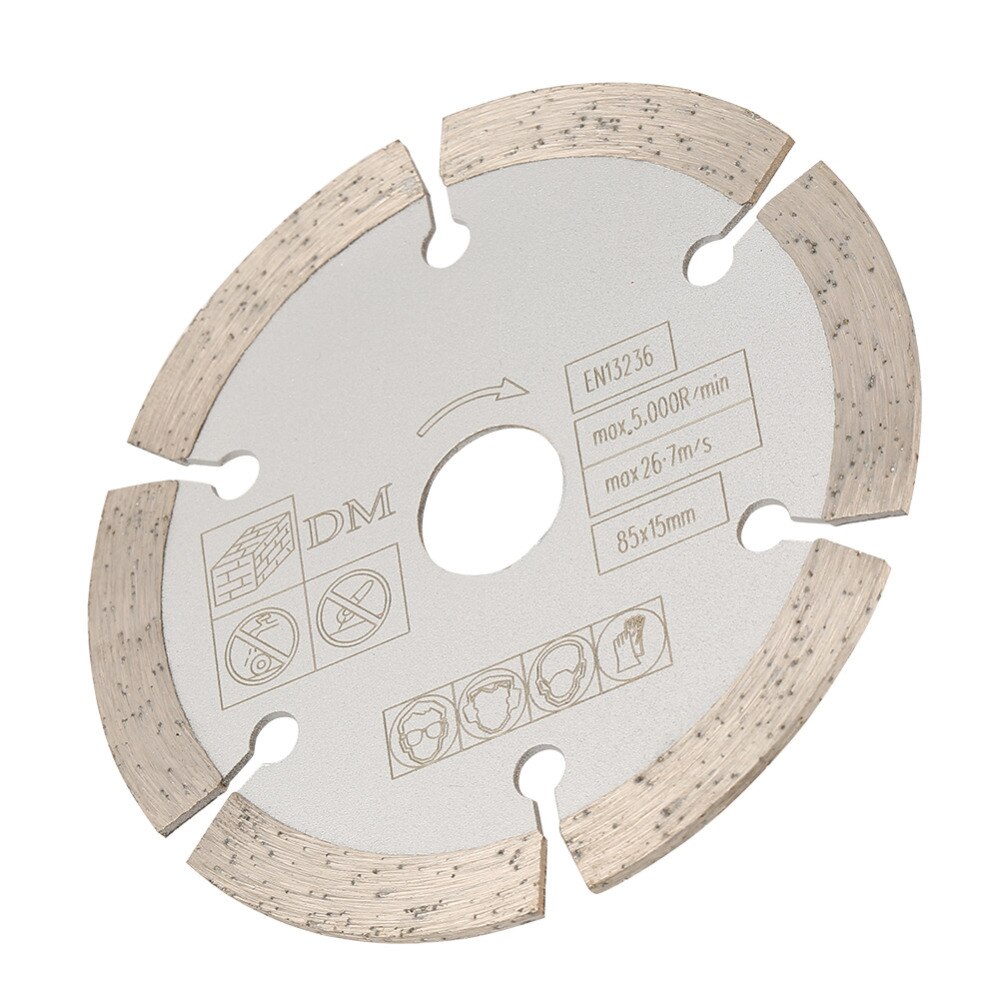 85mm x 15mm Diamond Circular Cut Saw Woodworking Tool Cutting Diamond Material