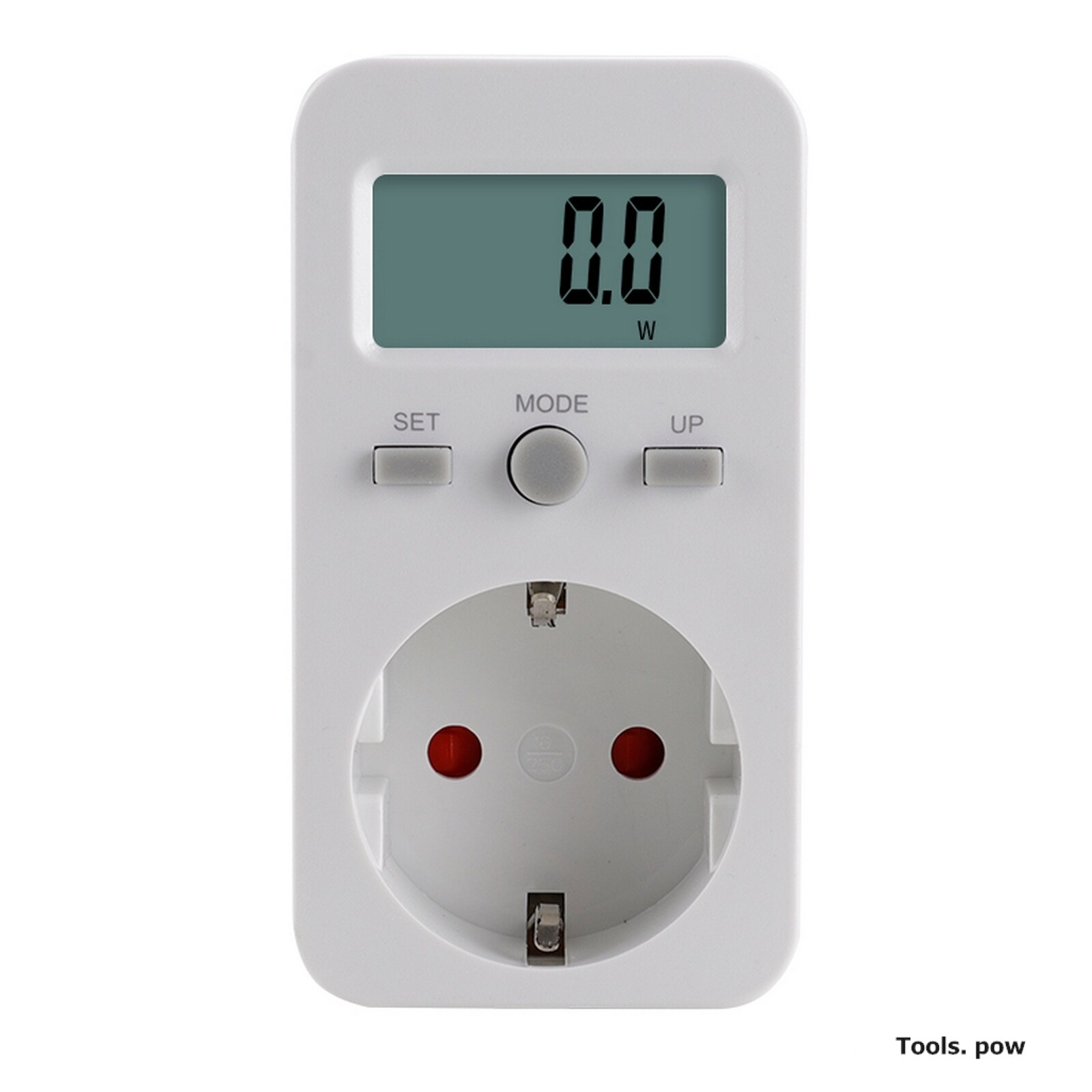 Wattmètre numérique à prise ue, avec écran LCD, moniteur de puissance, prise de mesure pour Test d&#39;électricité, sortie ue, usage domestique
