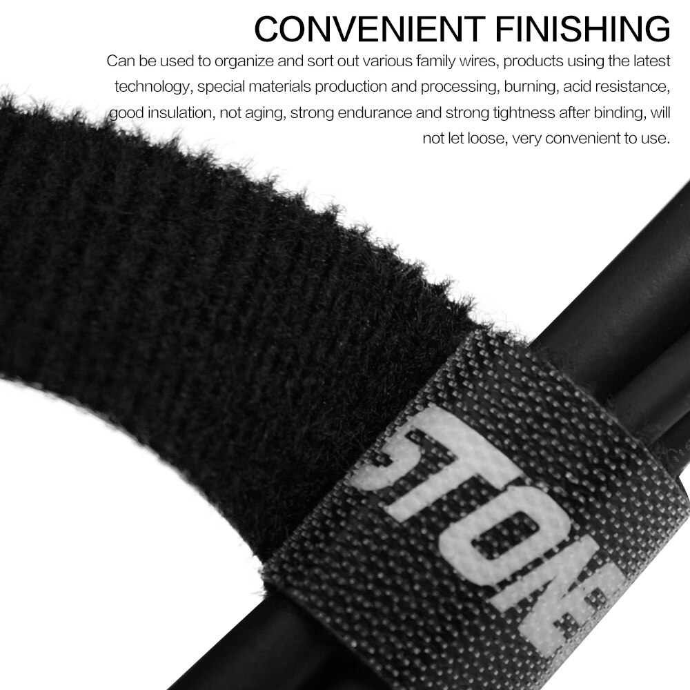Stonego Usb Kabel Winder Kabel Organizer Ties Muis Draad Oortelefoon Houder Hdmi Cord Gratis Cut Management Telefoon Hoop Tape Protector