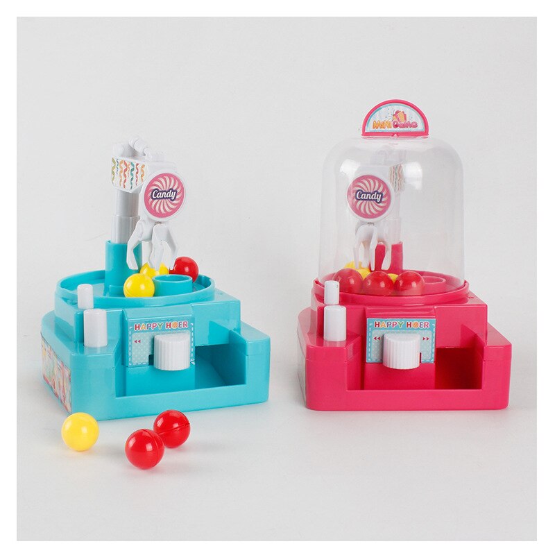 Candy Grabber Catcher Mechanische Arm Kleine Bal Crane Machine Creatieve Handheld Vangst Pop Geen Batterij Mini Speelgoed Machine Uit