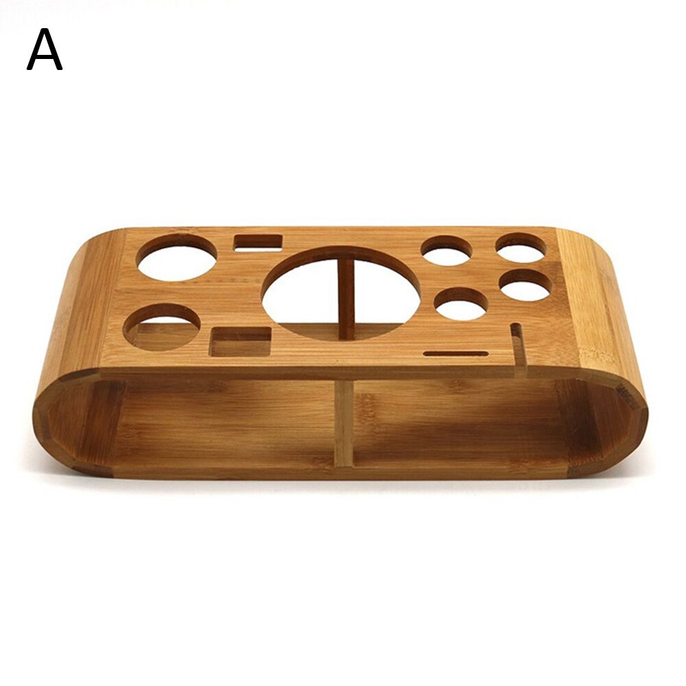 Ensemble de secoueurs à Cocktail 750ml | Cuillère à mélanger, Tong outils de bar avec support de rangement en bois, boissons mixtes: A