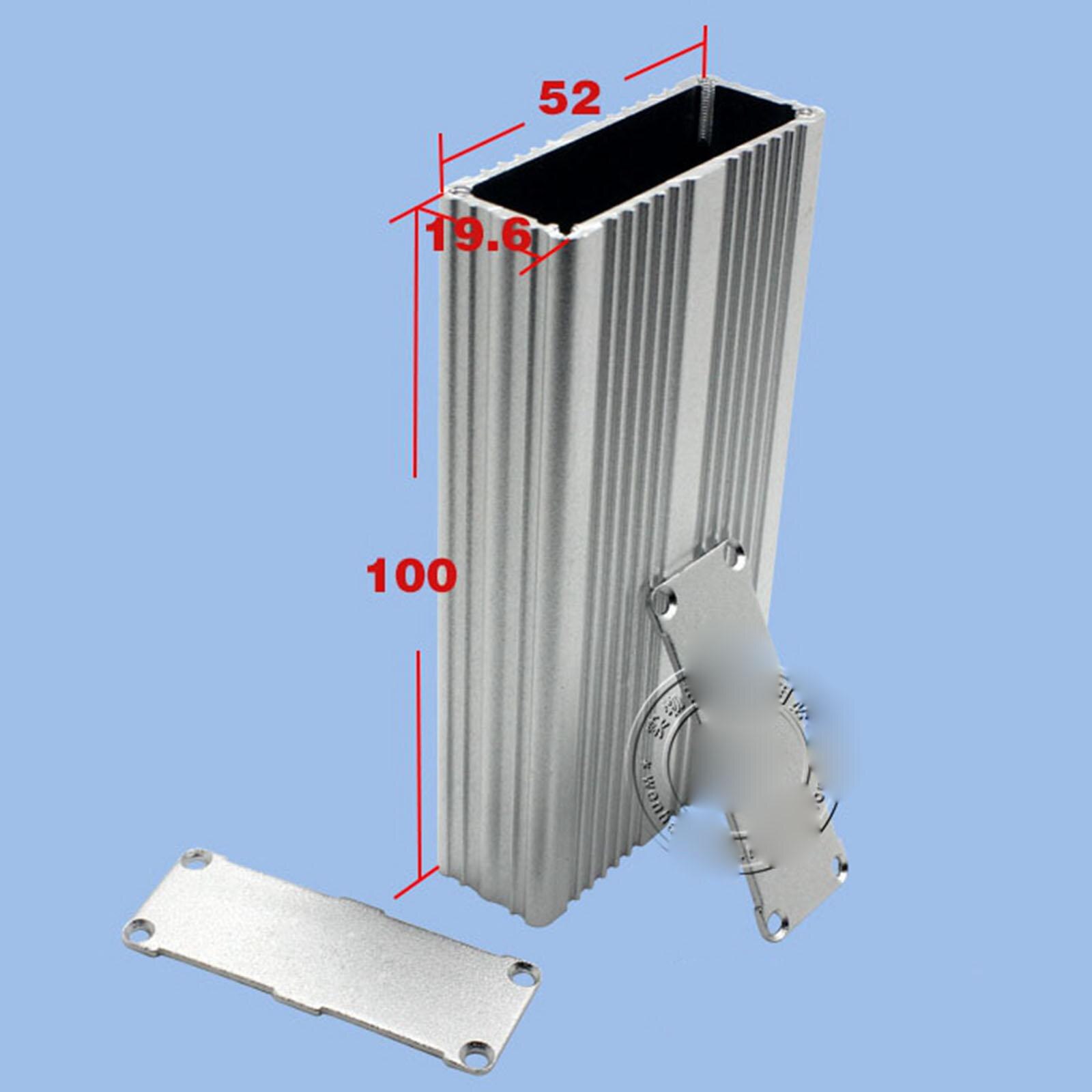 Boîtier en aluminium 100x52x19.6mm, coque PCB, boîtier de refroidissement, Type unique