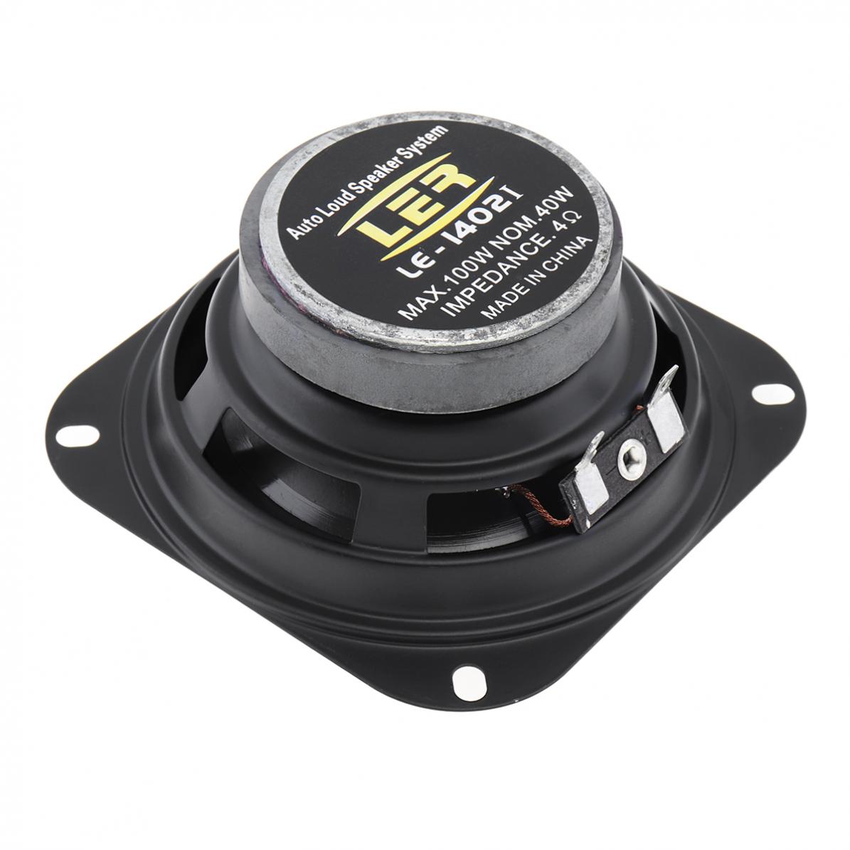 Coaxial Speakers 2pcs 4 Inch 120W 2 Way Universal Car Coaxial Speakers Audio Stereo Full Range Frequency for Car Audio System