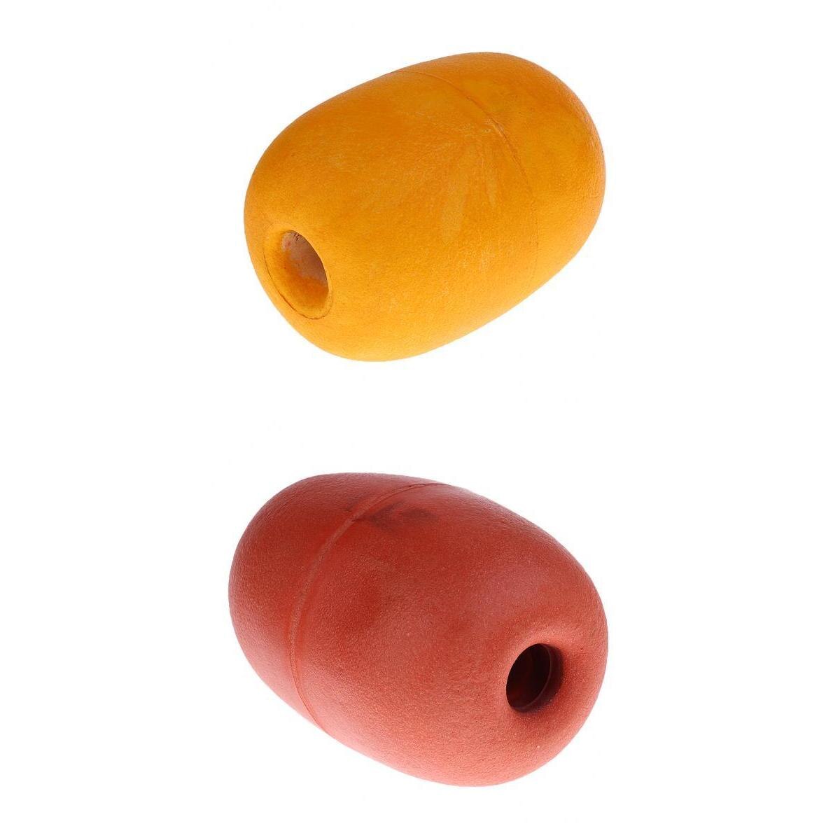 2 Packs PVC Rope Floats for Pools, Fishing Nets, Ski Ropes, Anchor Lines, Marker Buoys, Swimming Lanes
