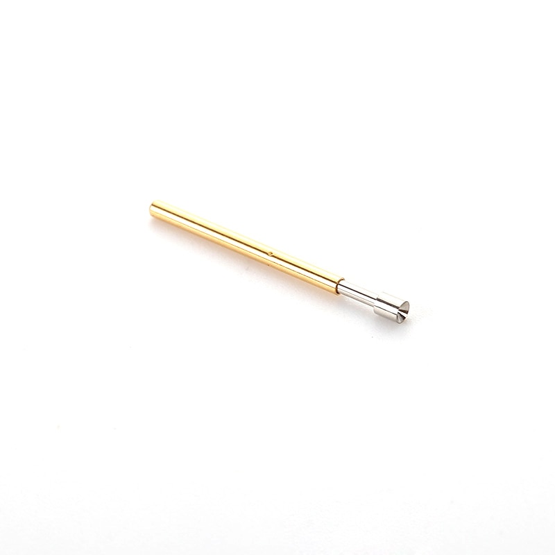 100 PCS P75-A Ronde Tip Spring Test Probe Pogo Pin voor Thuis Tool Sonde Contact Vinger Vernikkeld Test Probe naald Dia 1.3mm