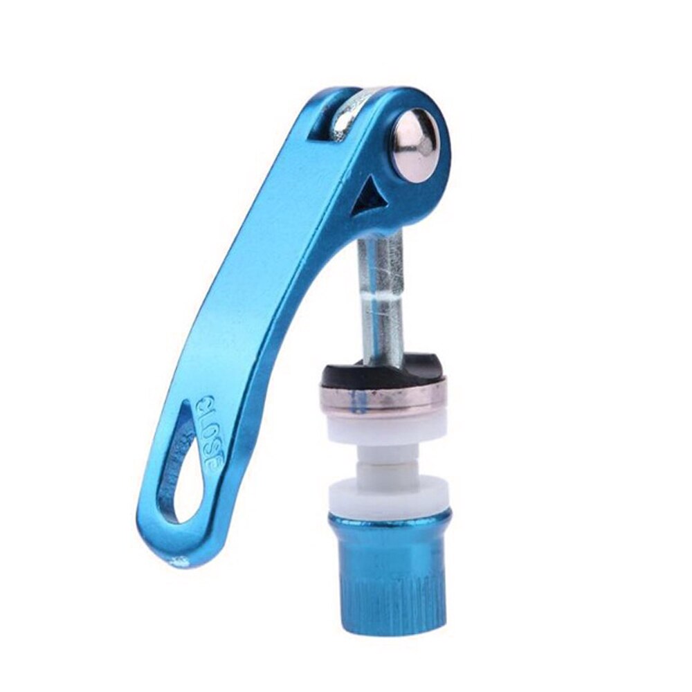 Cycling Aluminium Tube Seat Clamp Bolt Bicycle Quick Release Bolt Bike Seatpost Clamp Skewer Bolt Mountain Bicycle Accessories