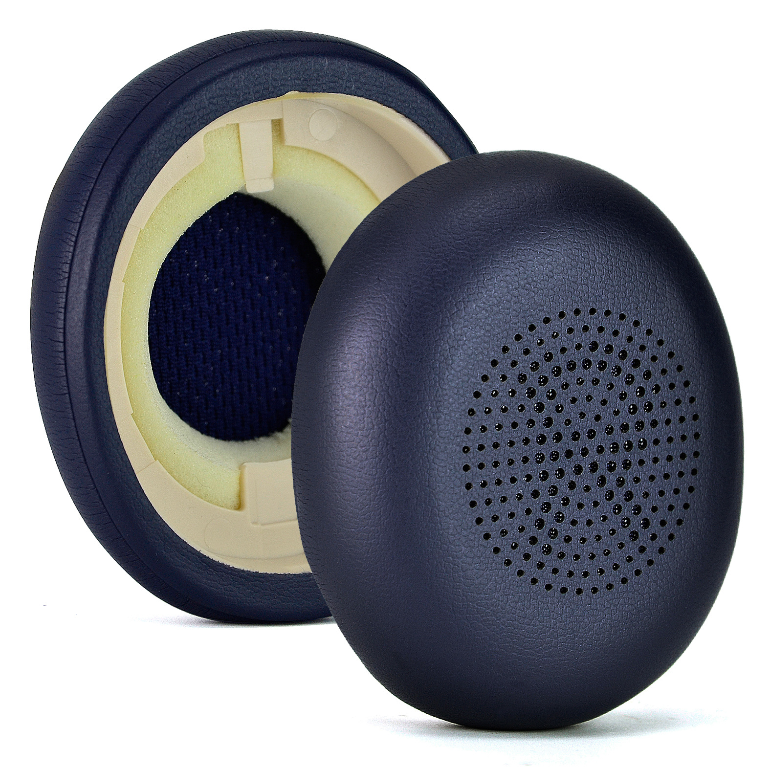 1 par de almohadillas de espuma de repuesto para auriculares jabra ELITE 45H Evolve2 65: Olive